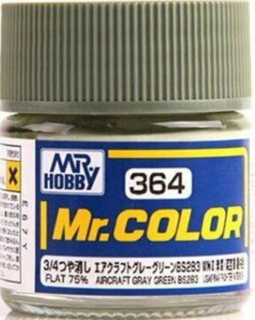 Mr Hobby Mr. Color Aircraft Gray Green, 10 ml - Bild 1