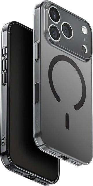 UNIQ AirSuit MagClick MagSafe Schutzhülle für Apple iPhone 17 Pro, Schwarz - Bild 1