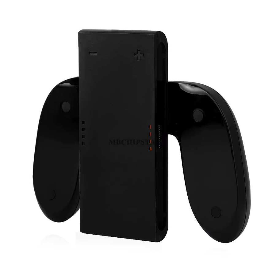 MBCHIPSTAR Joy-con Lade Grip Halterung für Nintendo Switch, Tragbarer Controller Grip mit Dual-Ladefunktion, Schwarz - Bild 4