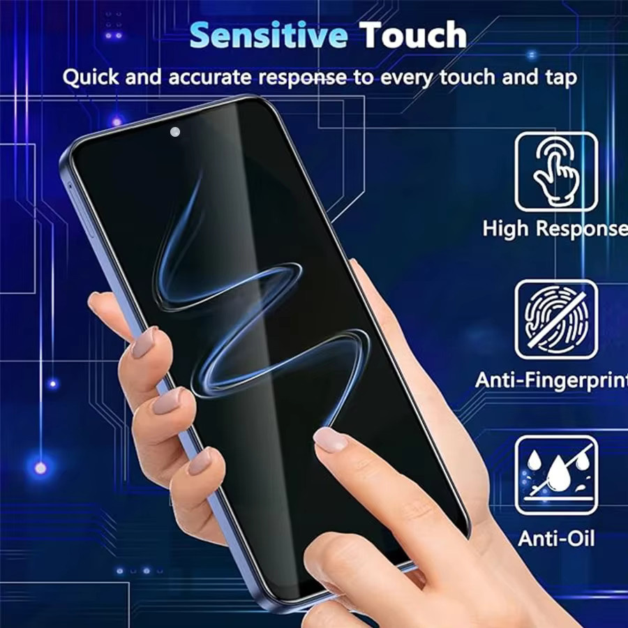 9H Anti-Spy Datenschutz Panzerglas für Xiaomi Poco X8 Pro Max Displayschutzfolie - Bild 3