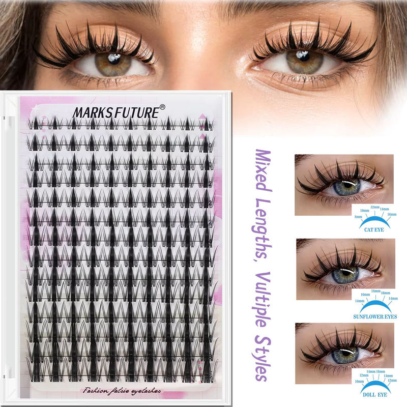 Marks Future Wimpernbüschel, Wispy C-Curl, Black, 140 Stück - Bild 5