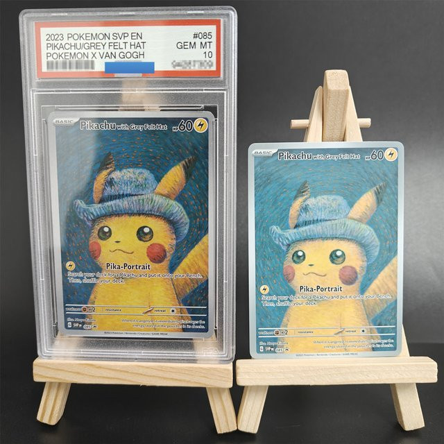 FUNISM Pikachu mit grauem Filzhut, Einzelfigur, Pokémon - Bild 1