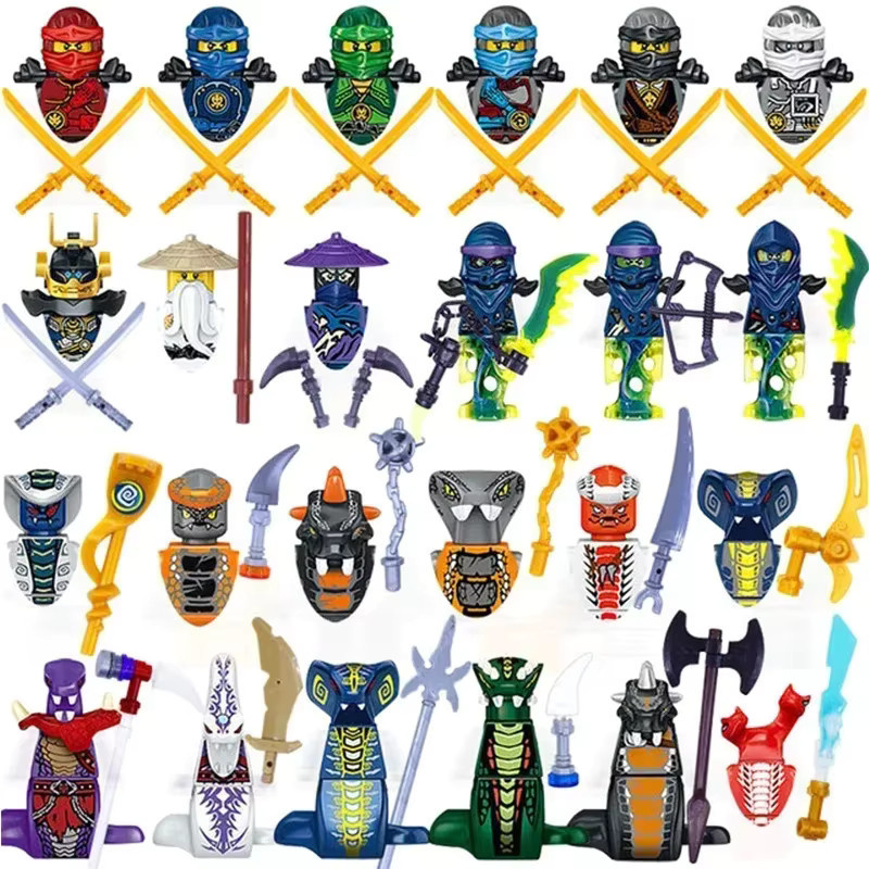 Hot Toys Ninja Anime Charaktere Mini-Figuren, Modellfiguren, 4cm - Bild 2