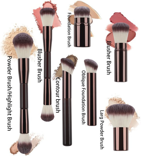 RANCAI Make-up-Pinsel-Set, 7-teilig, Unisex - Bild 1