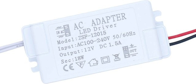12V LED-Netzteil mit Gehäuse als LED-Treiber und Transformator für LED-Streifen, AC220V Stromversorgungseinheit - Bild 1