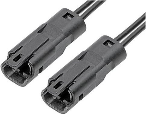Molex Stiftgehäuse-Kabel 215312-1023 in Schwarz - Bild 1