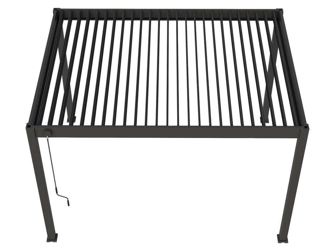 PergoLine Superior Pergola Anthrazit B: 4 m, T: 3 m - Bild 2