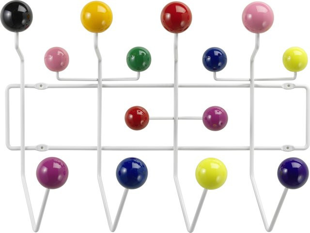 Vitra Hang It All Organizer aus lackiertem Holz in Multicolour, B/T/H: 50,5 x 17,0 x 14,0 cm - Bild 1