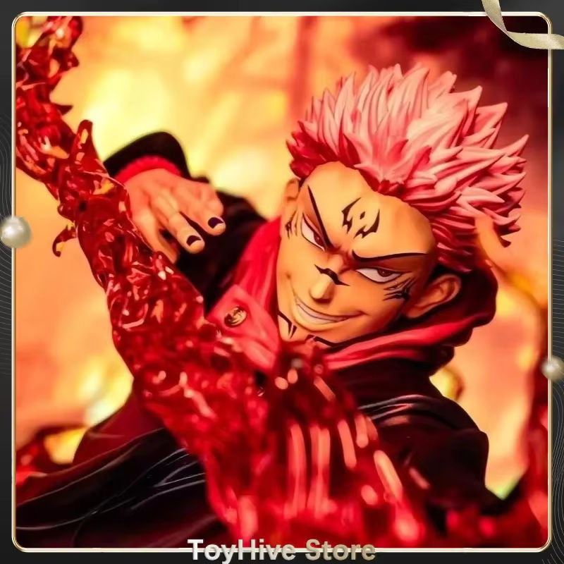 Bandai Jujutsu Kaisen Ryomen Sukuna und Itadori Yuji Anime-Figur Modell in Mehrfarbig - Bild 5