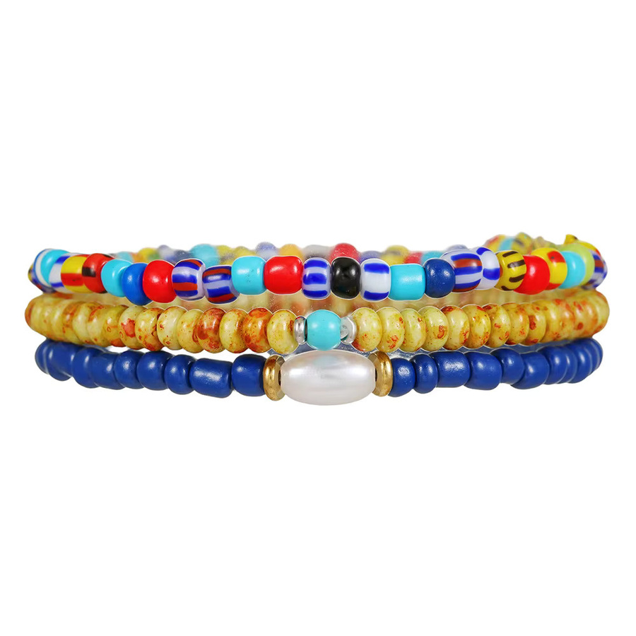 Meetvii Stretch-Armband, Miyuki-Perlen, Bunt, Unisex - Bild 5