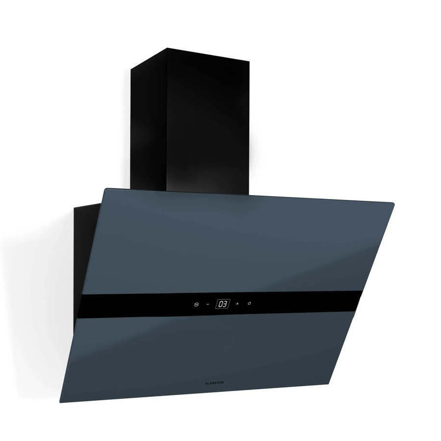 Klarstein WiFusion Dunstabzugshaube mit WiFi App-Steuerung, LED-Display, 680 m³/h, A++, Dunkelgrau, Breite: 60 cm - Bild 2