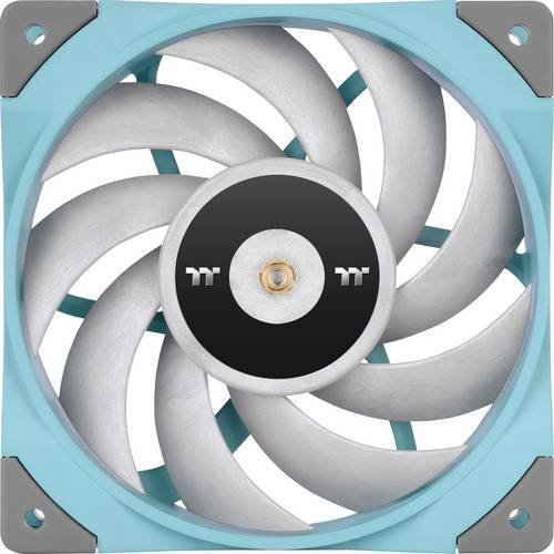 Thermaltake TOUGHFAN 12 PC-Gehäuse-Lüfter in Türkis B/H/T: 120 x 25 x 120 mm - Bild 1