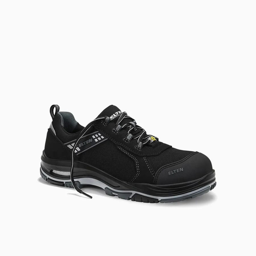 Elten Sicherheitshalbschuh Ian Xxtp Pro Grey Low ESD S3 Gr. 45 in Grau und Schwarz - Bild 2
