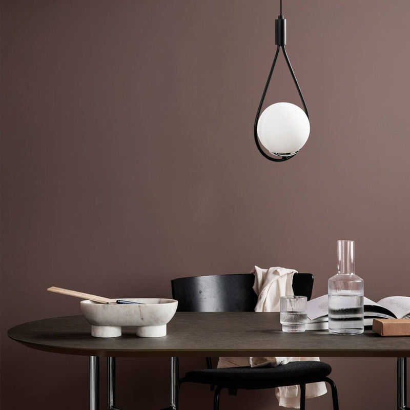 Opviq Pendelleuchte Mudoni in Schwarz aus Eisen und Glas mit E27 Fassung, B/T/H: 15 x 15 x 136 cm - Bild 3