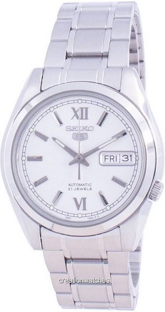 Seiko Armbanduhr Automatik, Edelstahl, Silber, Herren - Bild 1