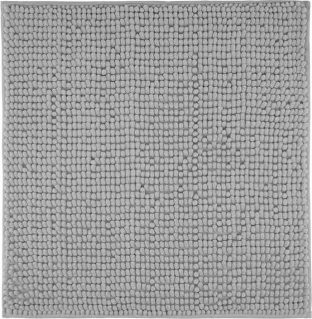 Modern Living Badematte Nelly in Silber, rutschfest und waschbar, B/T: 50 x 50 cm - Bild 1