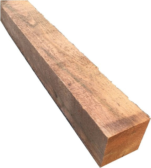 T & J Zaunpfosten Seeland-Serie Braun Höhe: 210 cm, Breite: 9 cm - Bild 1