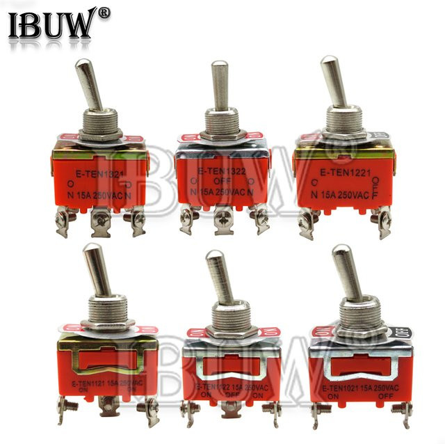 IBUW Miniatur Kippschalter E-TEN Serie 15A/250V - Bild 1