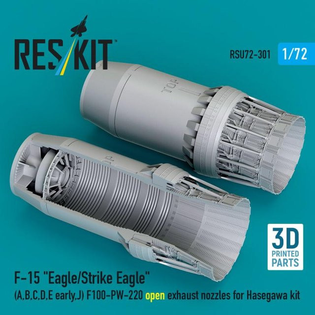Hasegawa F-15 Eagle/Strike Eagle, Modellbau, 3D Printed - Bild 1