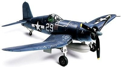 Tamiya Vought F4U-1A Corsair, Modellbau, 1:72, Metall, Blau - Bild 1