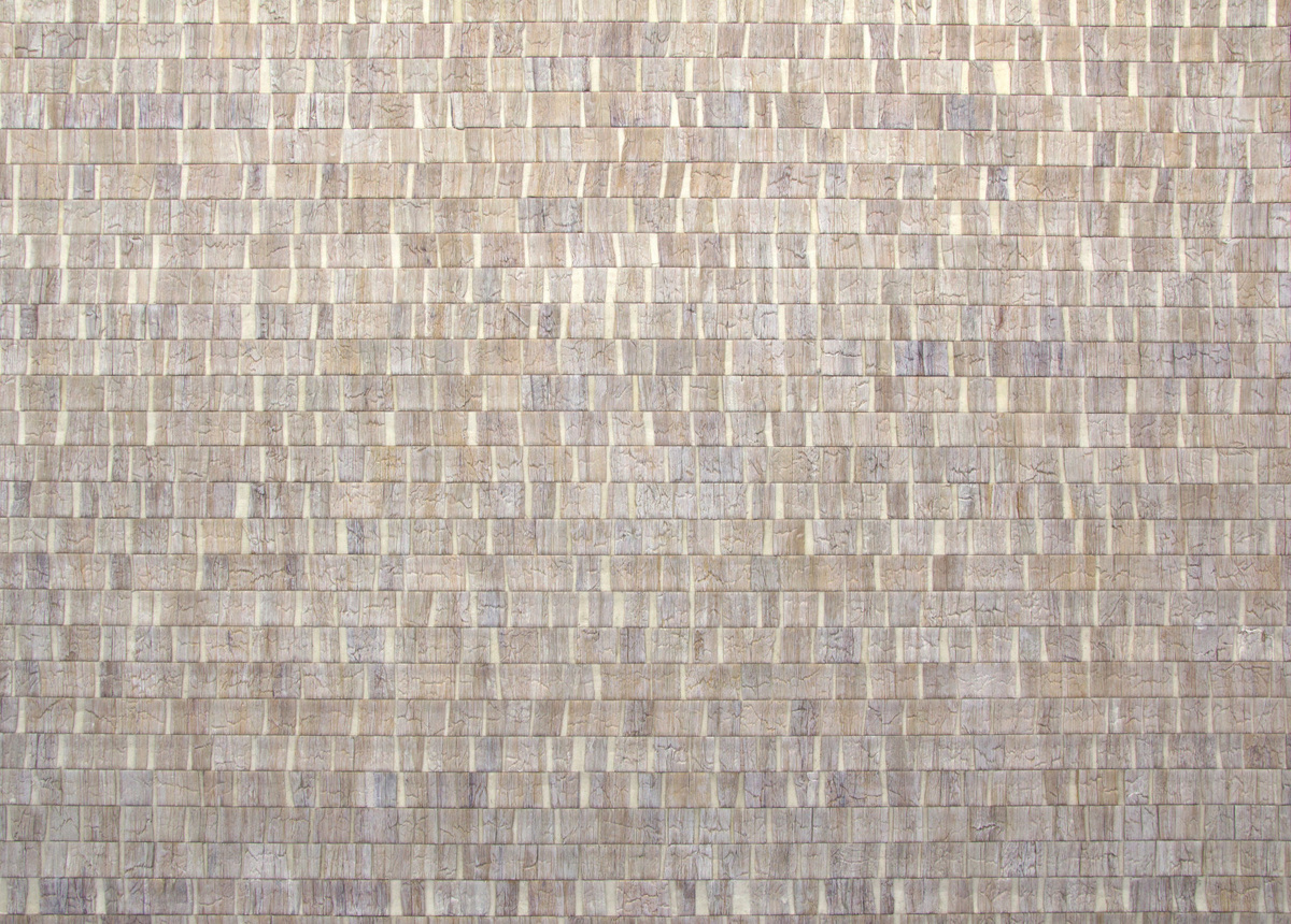 Omexco Naturtapete NOA1 Nomad NOA1200 in Beige mit botanischem Abstract-Design aus Vlies - Bild 1