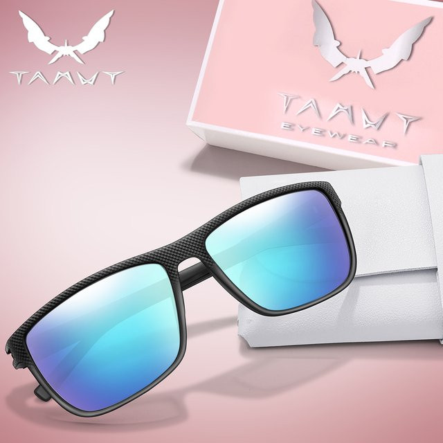 LOISRUBY Sonnenbrille, quadratisch, Vollrand, Kunststoff, schwarz, Unisex, polarisiert - Bild 1