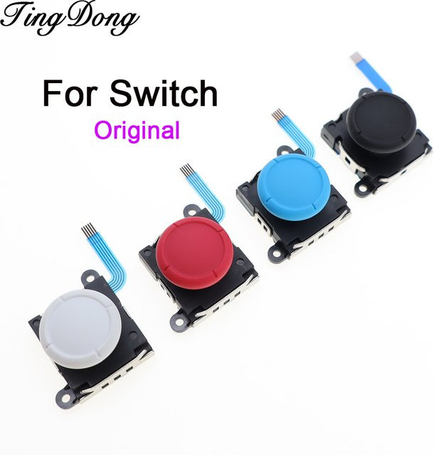 Original Nintendo 3D Analog Joystick Ersatzteil für Switch, Switch OLED und Switch Lite Joy-Con in Rot - Bild 1