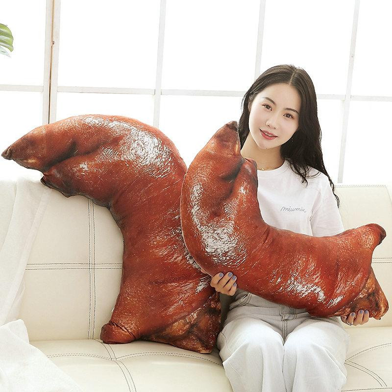 YESFEIER Schwein Plüschtier, Stoffpuppe, 100cm - Bild 3