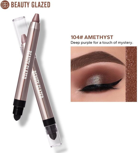 Chic Chroma Beauty Lidschattenstift, Lila, Creme - Bild 1