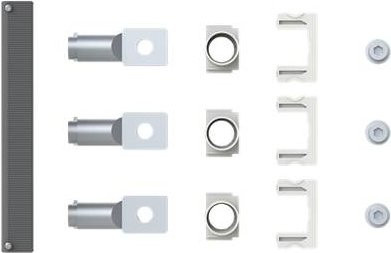 ABB KIT R- REAR TERMIN Leistungsschalterzubehör in Silber - Bild 1