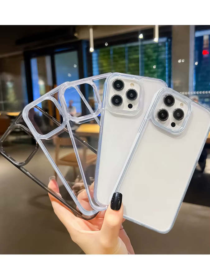 Stoßfeste transparente Silikon-Handyhülle für Samsung Galaxy A16 A55 5G A25 A52 A22 A15 A06 A05 - Bild 3