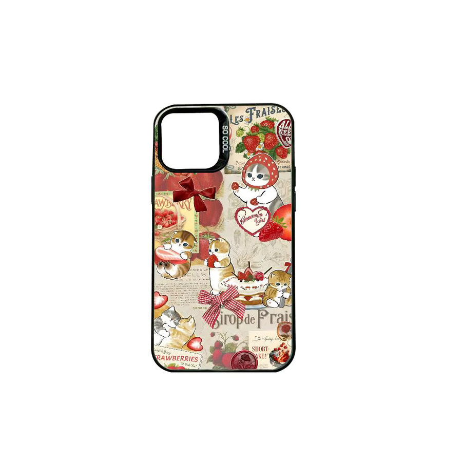 M-Mofusand CAT Schutzhülle für Apple iPhone 11 12 13 14 15 16 Pro Max Plus in Multicolour - Bild 4