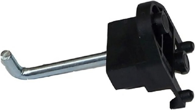 Küpper Systemhalter-Set aus Kunststoff in Schwarz mit 30 mm und 90 Grad Biegung - Bild 1