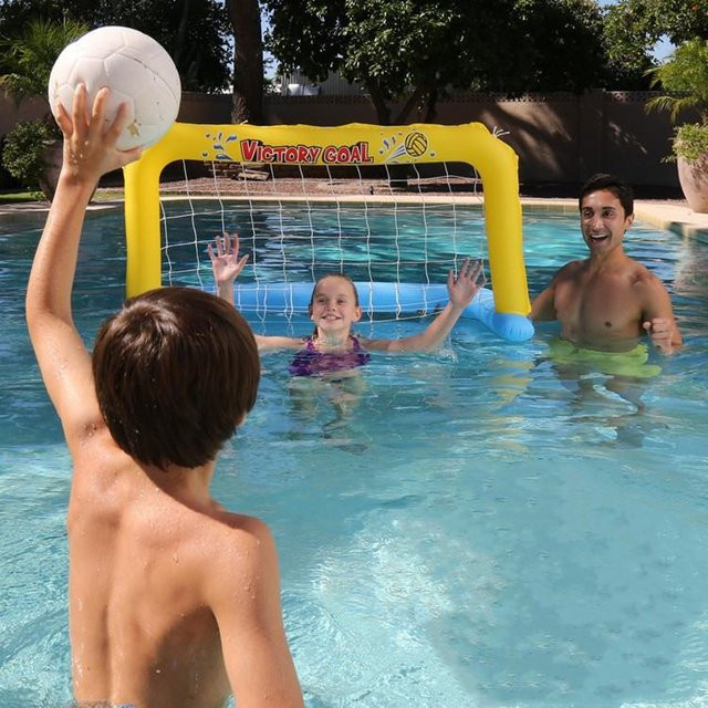 Kidsly Volleyball-Fußballball, Schwimmbadspielzeug, ab 4 Jahren - Bild 1