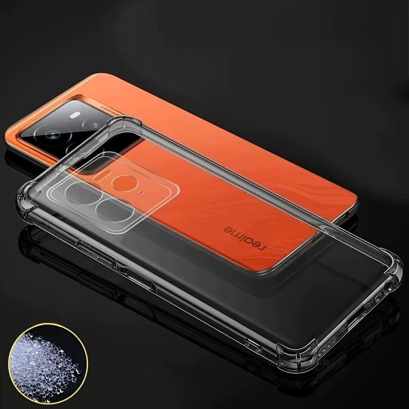 Transparente Silikon Schutzhülle aus weichem TPU für OPPO Realme GT7 Pro Racing Edition, Realme GT7, GT8 und 8 Pro - Bild 2