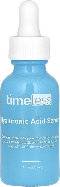 Timeless Skin Care Hyaluronsäure-Serum, 30 ml, mit Vitamin C und Peptide - Bild 1