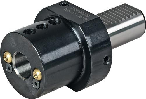 Tecwerk Werkzeughalter E2 DIN 69880 Bit-Halter in Schwarz - Bild 1