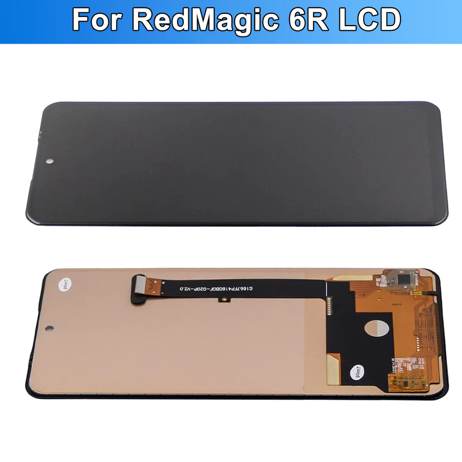 ZTE Nubia Red Magic 6R NX666J TFT LCD Touch Screen Digitizer Ersatzdisplay in Schwarz - Bild 2