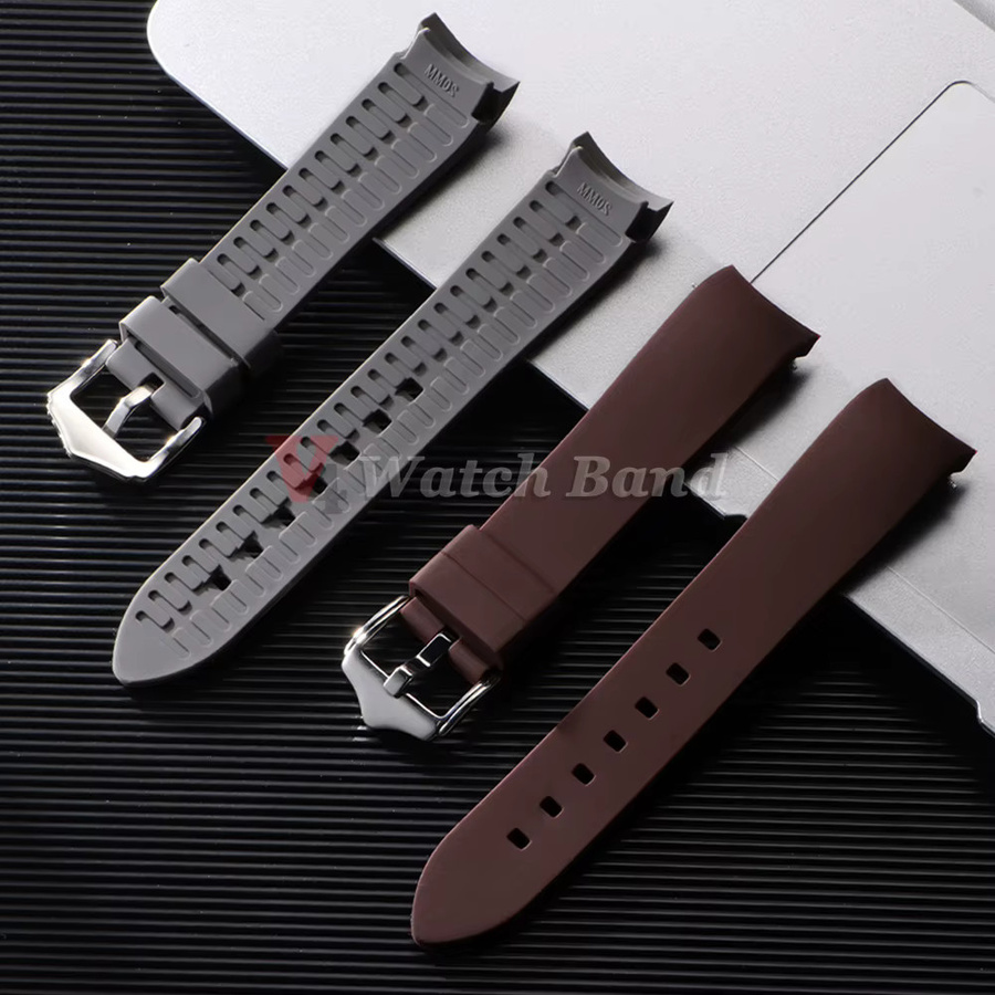 Uhrenarmband Silikon, Schwarz, Unisex - Bild 1