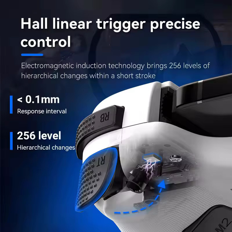AyeBeau Bluetooth Wireless Gamepad Controller in Schwarz für PS4, PS3, Xbox, PC, iPhone, iOS und Android Mobile Geräte - Bild 3