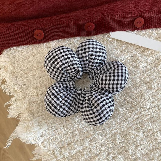 Haarband Love Home Garden, Blumen-Scrunchie, Baumwolle, Damen - Bild 1