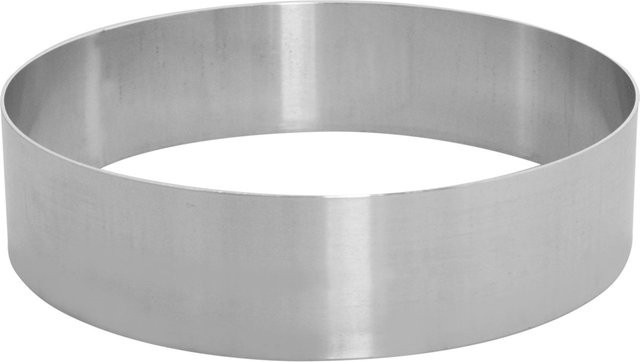 Schneider Dessert- und Tortenring aus Edelstahl in Silber, Höhe: 7 cm, Durchmesser: 28 cm - Bild 1