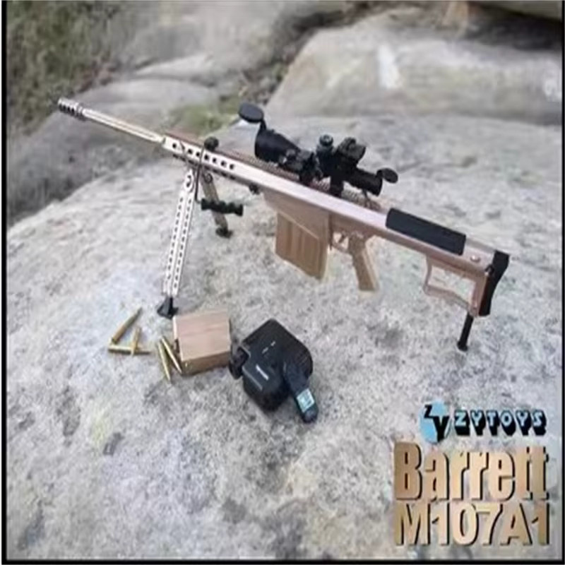 ZYTOYS Militär M107A1 Scharfschützengewehr, Plastikmodell, Zubehör - Bild 1