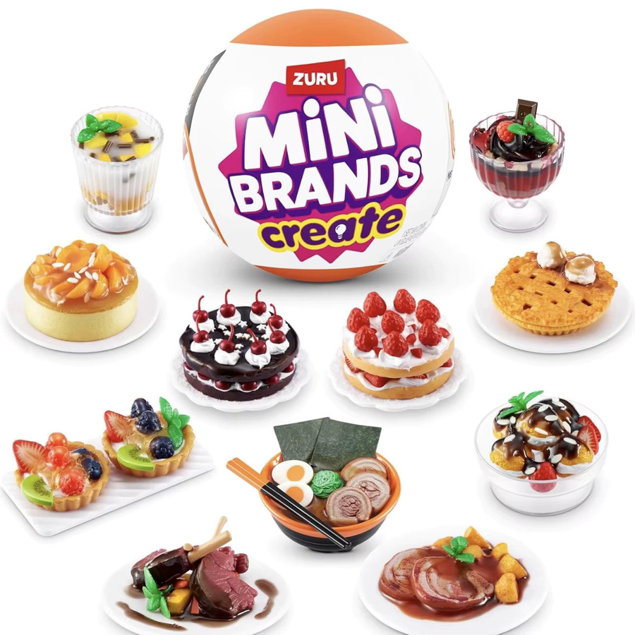 Mini Brands Mystery-Ball, Miniatur-Anime-Figur, Blind Box, Bunt / Mehrfarbig - Bild 2