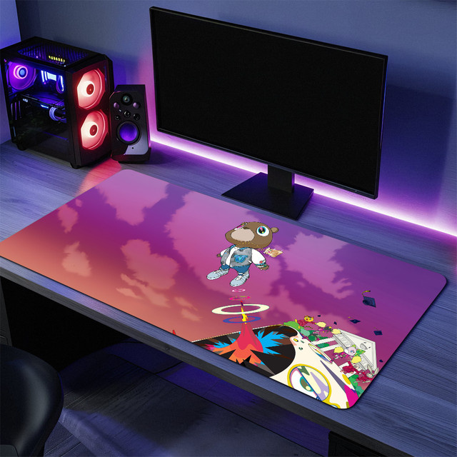 Lockedge Album Mauspad in Multicolour, mattes und rutschfestes Gaming-Mauspad für Büro und Gaming - Bild 1
