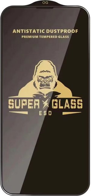 Techsuit Displayschutzfolie aus gehärtetem Glas für Samsung Galaxy A27 5G, Full Glue, Schwarz - Bild 1