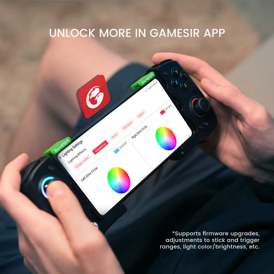 GameSir X4 Aileron Xbox-Spielcontroller mit Hall-Effekt-Gaming-Gamepad in Schwarz für Xbox Game Pass, STADIA, XCloud und GeForce Now Cloud Gaming - Bild 2