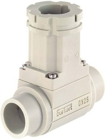 Bürkert Fitting für Durchflussmessungen S020 in Weiß - Bild 1