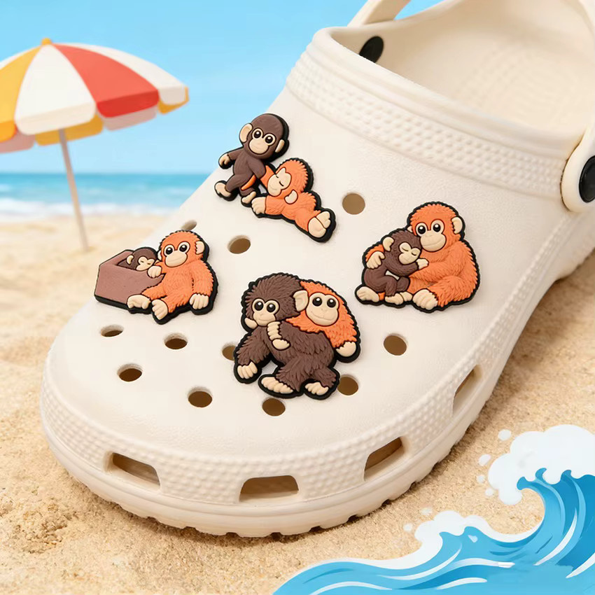 Potdemiel Affen-Schuhcharms-Set, 8-18-teilig - Bild 4