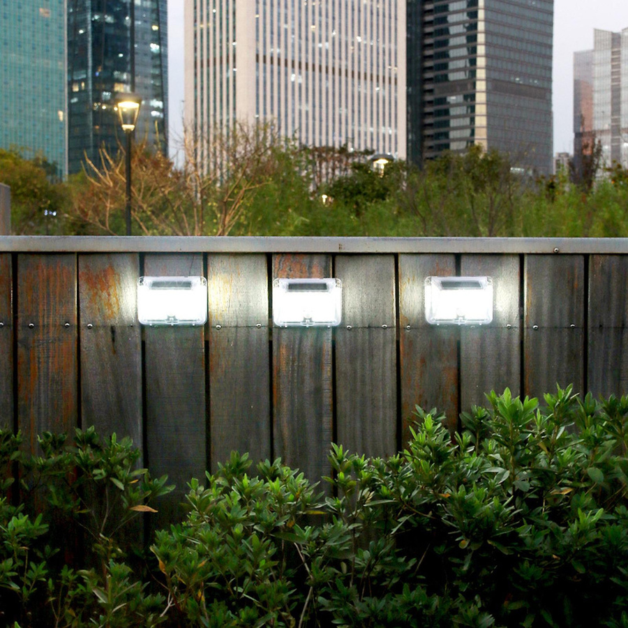 TOMTOP JMS Solarbetriebene LED Außenleuchte mit 90 LEDs, Weiß, mit Bewegungssensor und 3 Beleuchtungsmodi - Bild 2